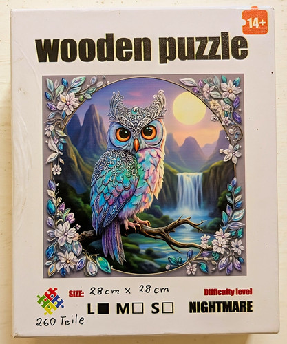 Holzpuzzle größe 260 - holzpuzzle,